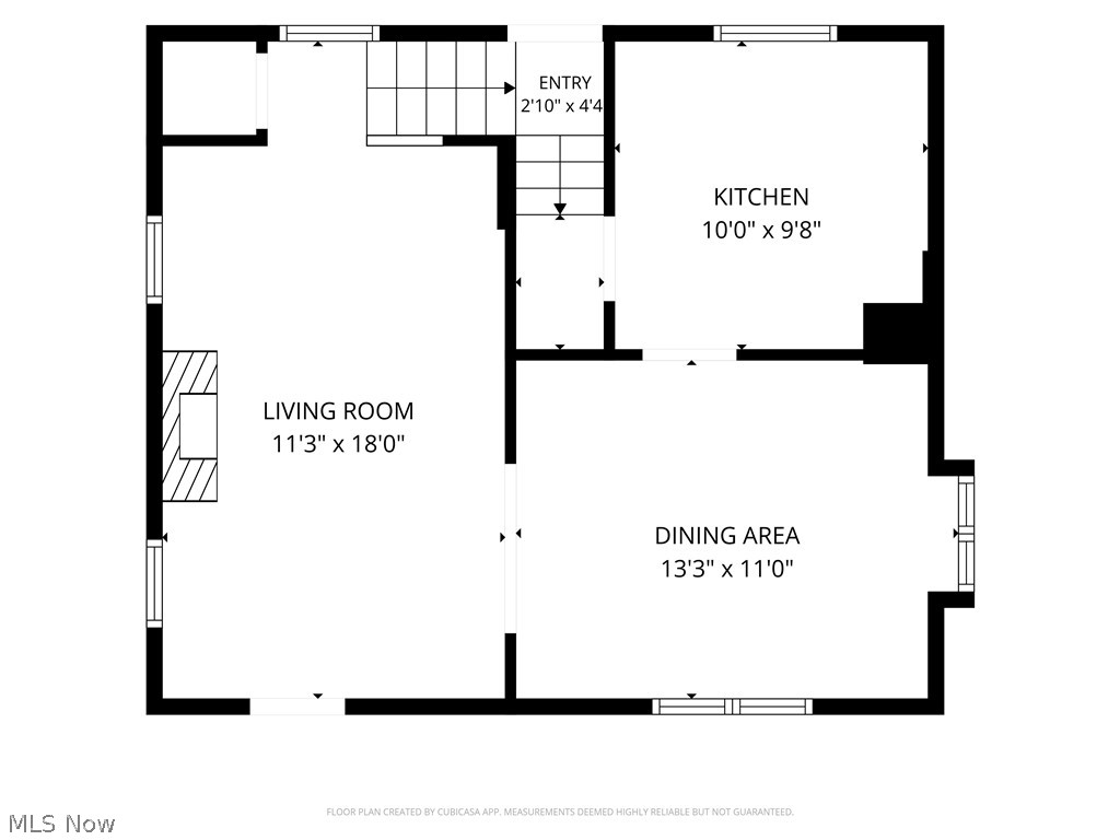 391 Reed Avenue Akron, OH 44301 - Photo 39 of 40 1ST FLOOR PLAN