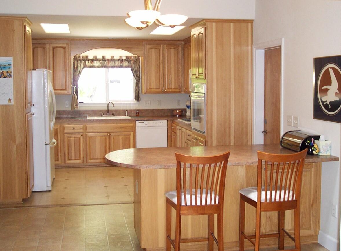 16577 Gas Point Road Cottonwood, CA 96022 - Photo 2 of 20 Kitchen with Hickory Cabinets