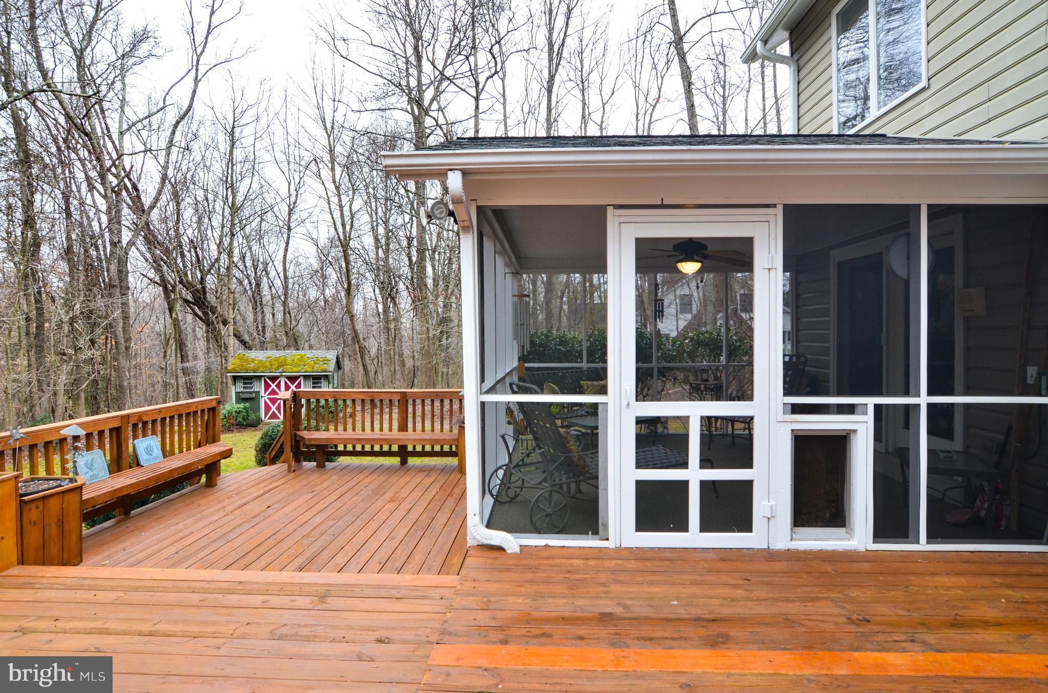 153 Morgans Ridge Road La Plata, MD 20646 - Photo 27 of 30 Huge custom sun room & rear deck