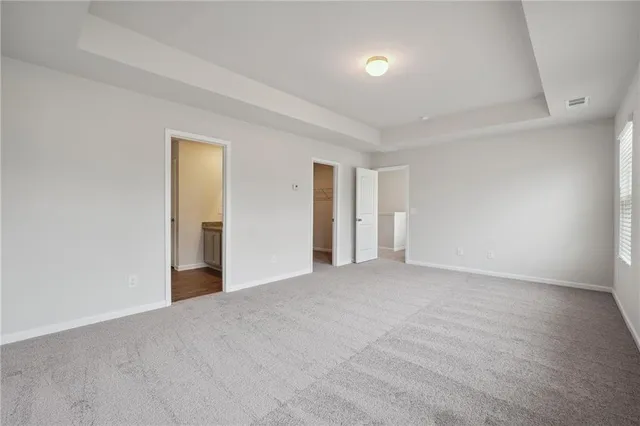 a view of empty room