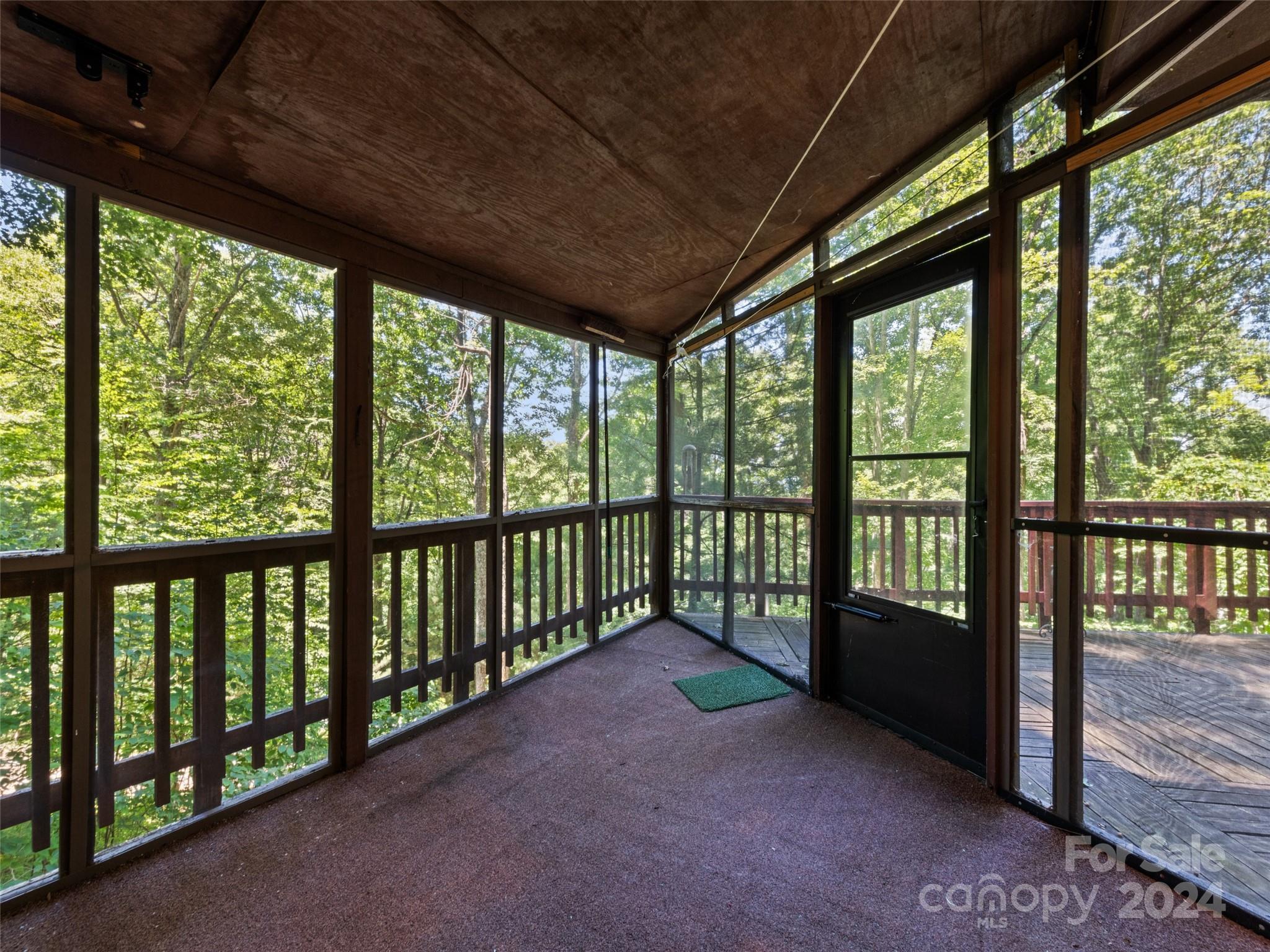 1004 Old Country Road Waynesville, NC 28786 - Photo 12 of 30 a view of hallway with balcony