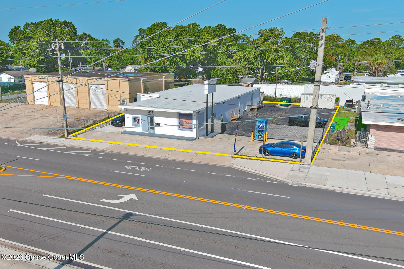 411 Clearlake Road Cocoa, FL 32922 - Photo 25 of 25 a view of a city from a terrace