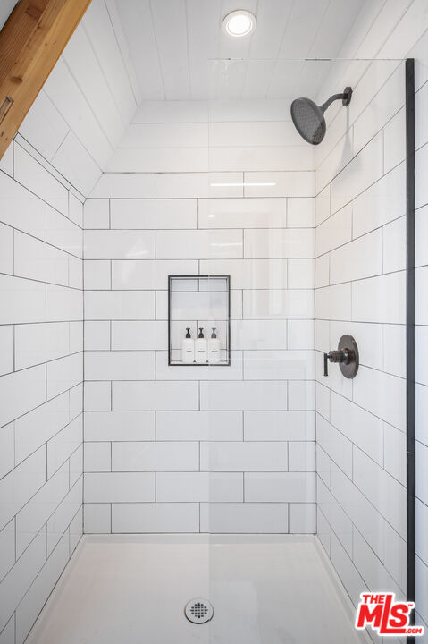 Undisclosed Address Big Bear City, CA 92314 - Photo 25 of 46 a bathroom with a shower