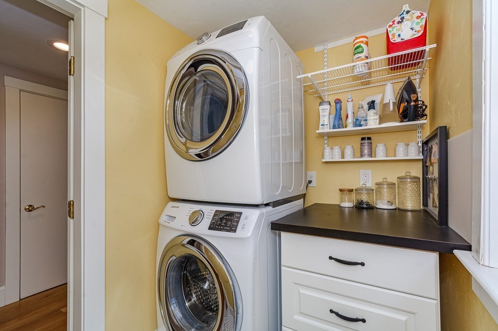 39 Chittick Road Boston, MA 02136 - Photo 19 of 24 a utility room with dryer and washer