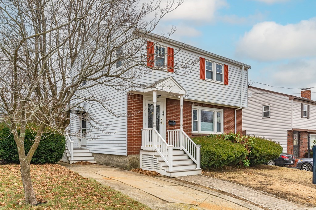 39 Chittick Road Boston, MA 02136 - Photo 2 of 24 a front view of a house with a yard