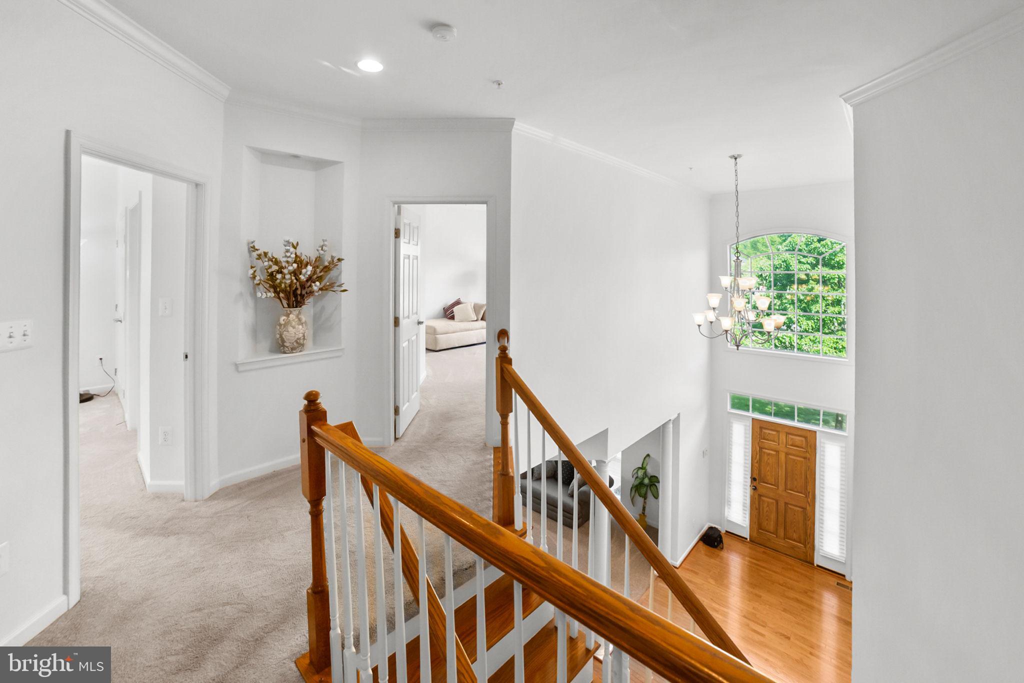 14909 Taryn Lea Court Accokeek, MD 20607 - Photo 30 of 49 a view of an entryway with wooden floor