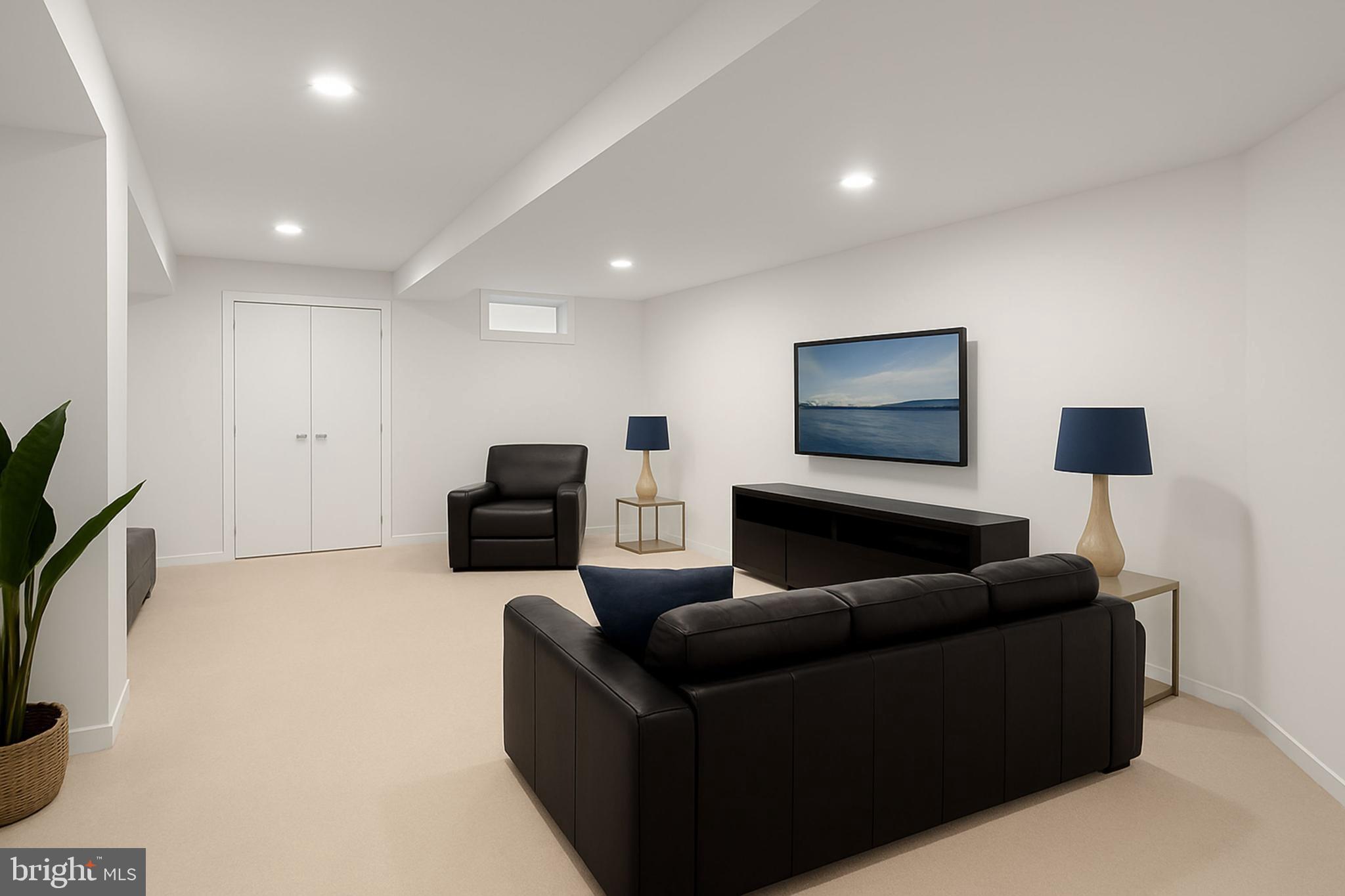 14909 Taryn Lea Court Accokeek, MD 20607 - Photo 5 of 49 a living room with furniture and a flat screen tv