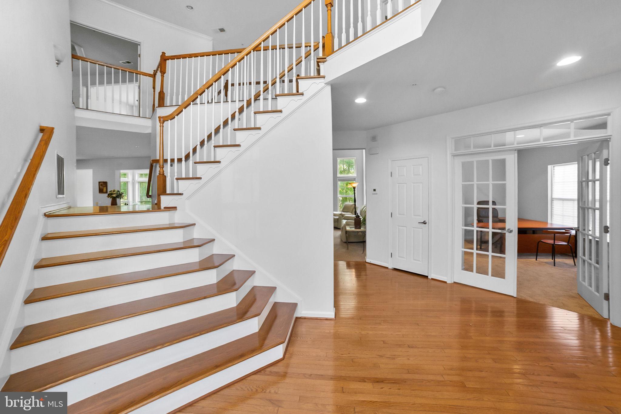 14909 Taryn Lea Court Accokeek, MD 20607 - Photo 9 of 49 a view of entryway and hall with wooden floor