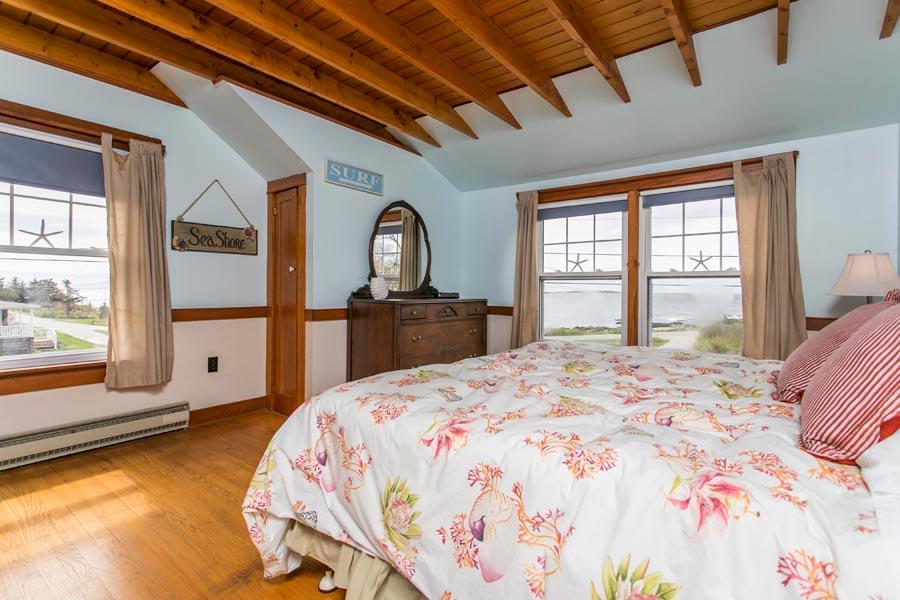 22 Spring Street East Boothbay, ME 04544 - Photo 17 of 27 The master bedroom, with two...