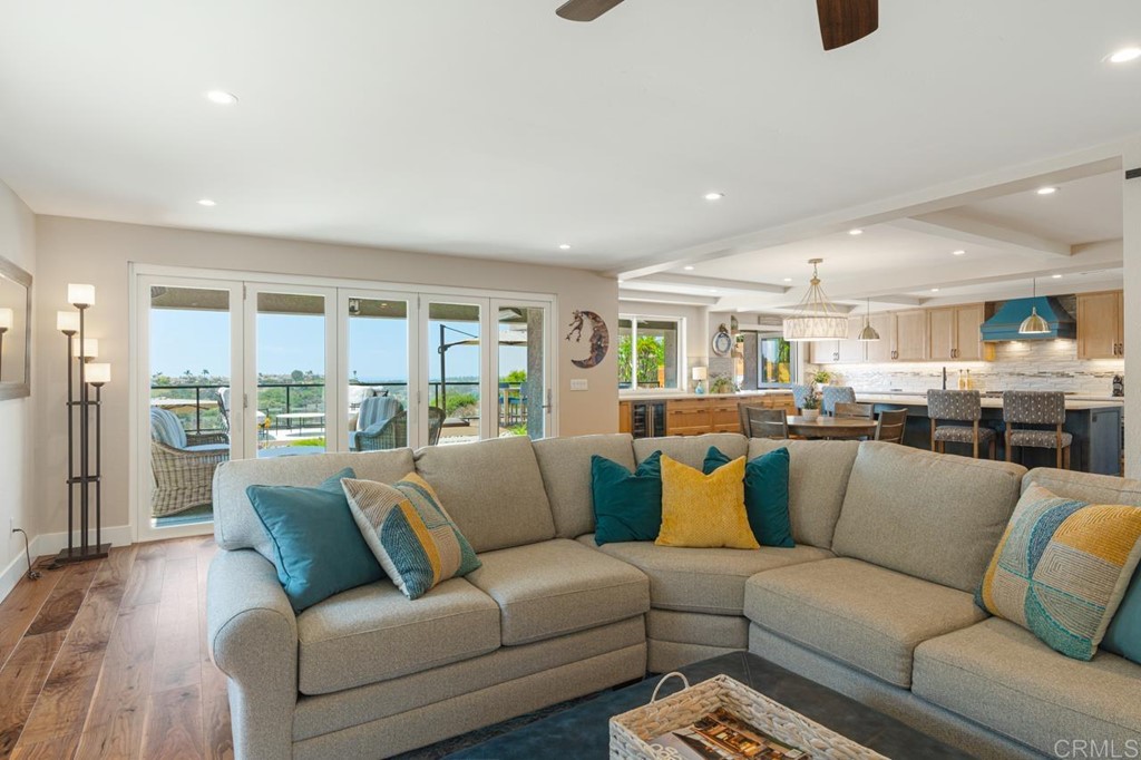 1784 Hawk View Drive Encinitas, CA 92024 - Photo 28 of 71 a living room with furniture and a large window