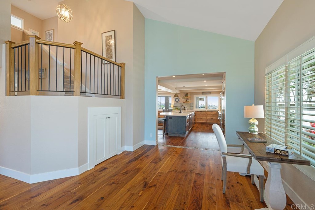 1784 Hawk View Drive Encinitas, CA 92024 - Photo 38 of 71 a view of a living room and dining room