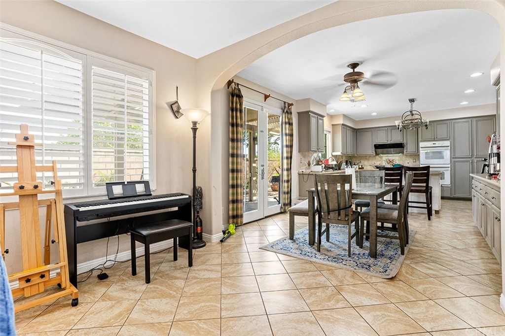 12547 Vintner Drive Rancho Cucamonga, CA 91739 - Photo 15 of 52 a view of a dining room with furniture