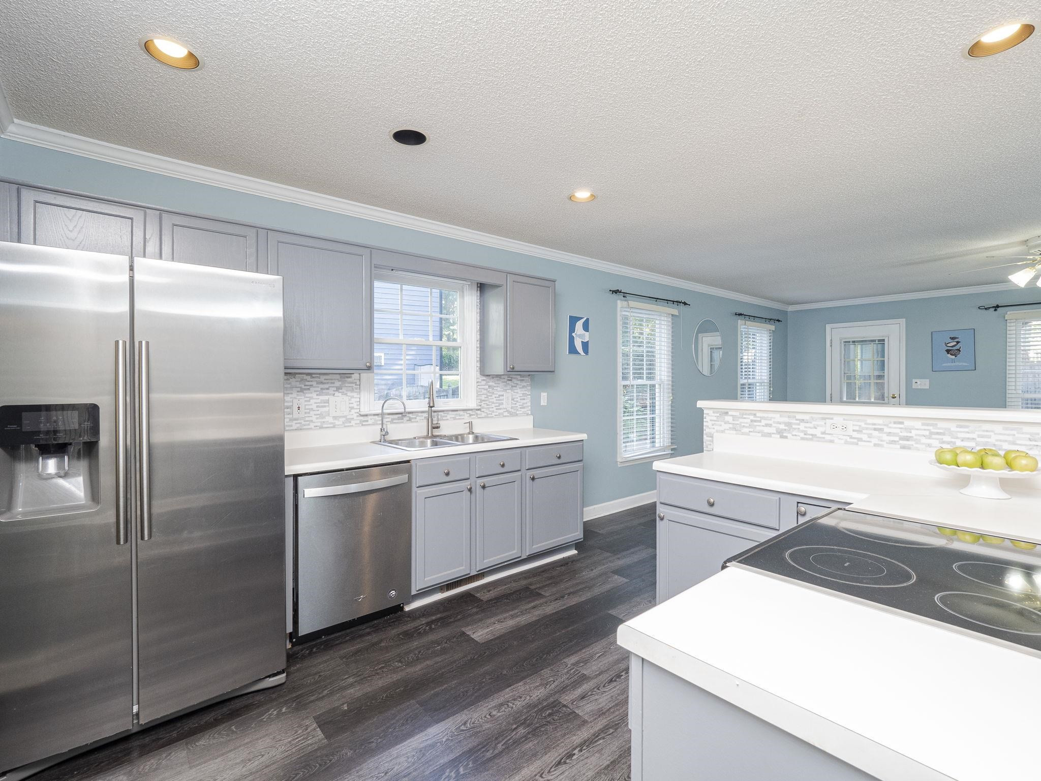 3208 Terrel Mill Road Raleigh, NC 27616 - Photo 10 of 29 SS Appliances and Glas Tile Backsplash