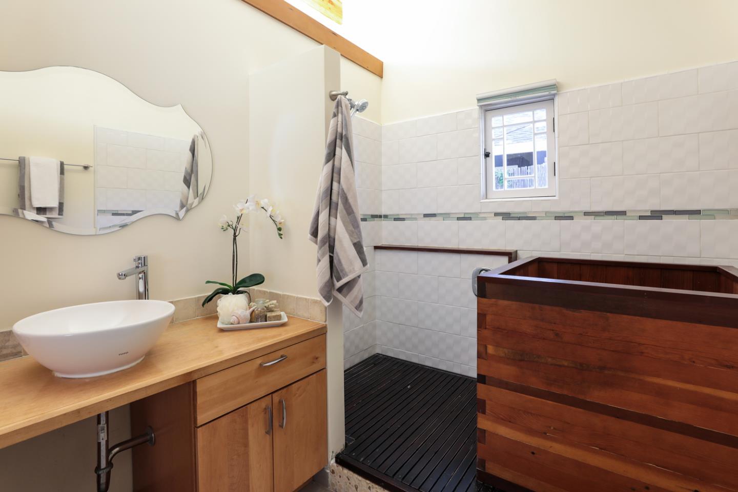 155 Alice Avenue Campbell, CA 95008 - Photo 20 of 36 a bathroom with a sink and a mirror