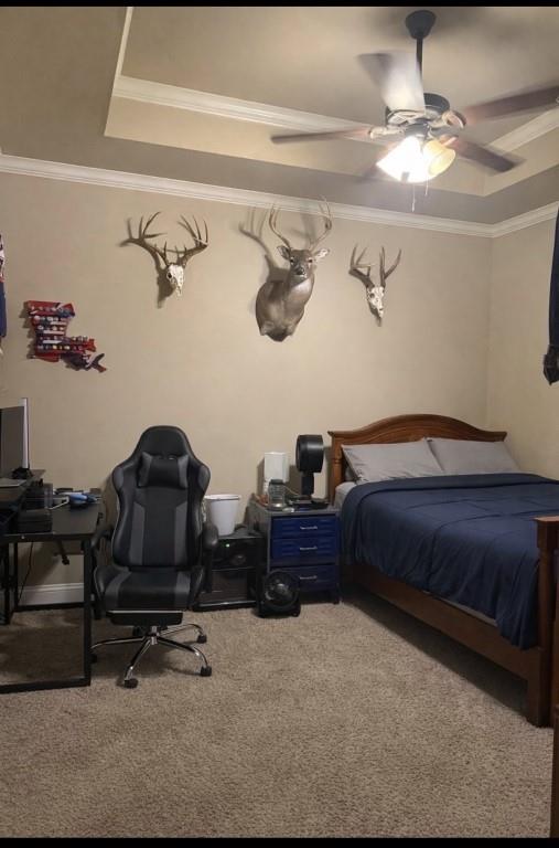 252 Tanner Street Stonewall, LA 71078 - Photo 19 of 34 a bedroom with a bed and cabinets