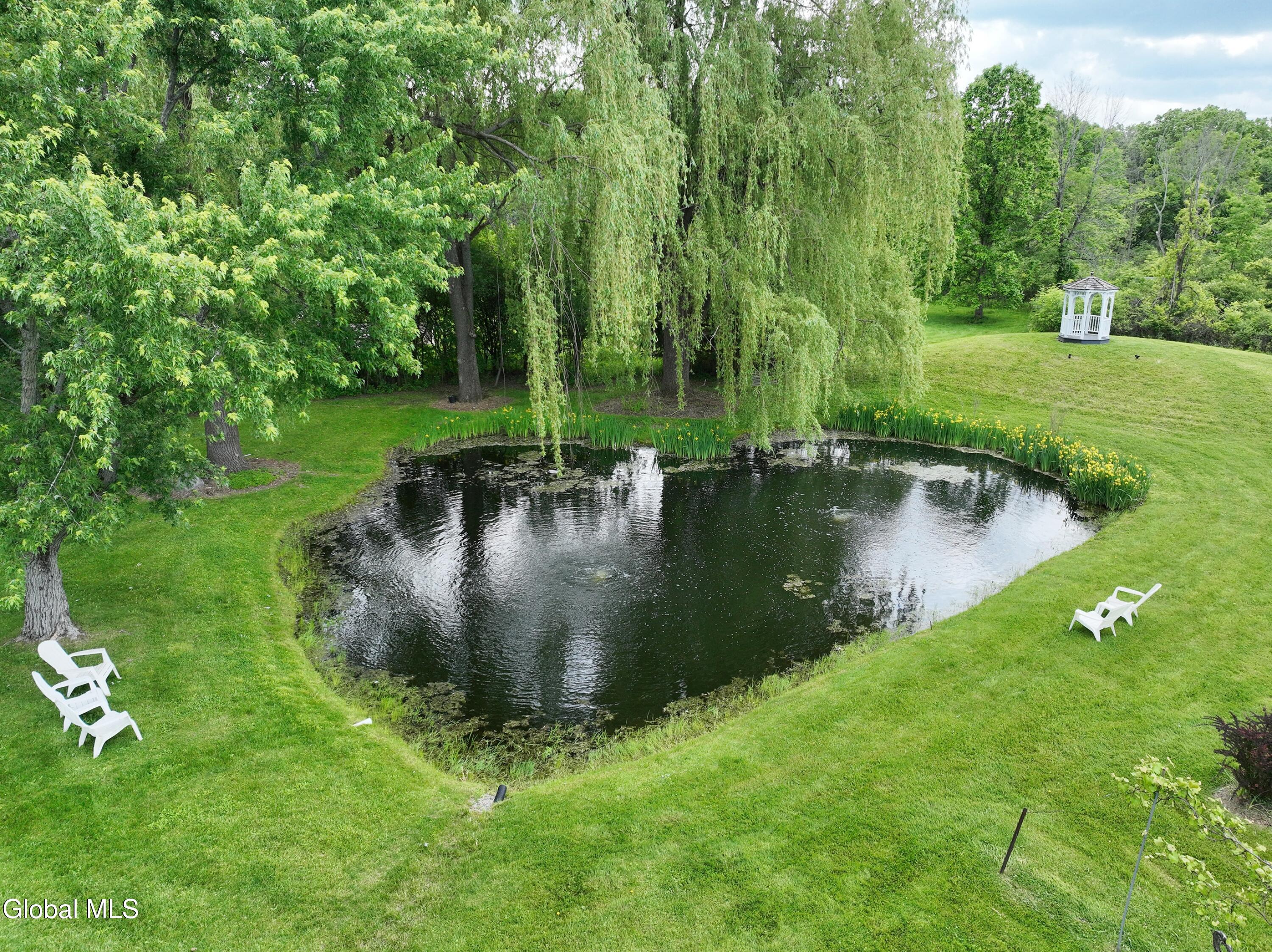 944 Stony Point Road Schodack, NY 12033 - Photo 6 of 99 Pond w/ 2 Aeration Bubblers