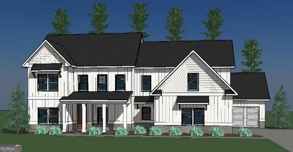 a view of house with yard