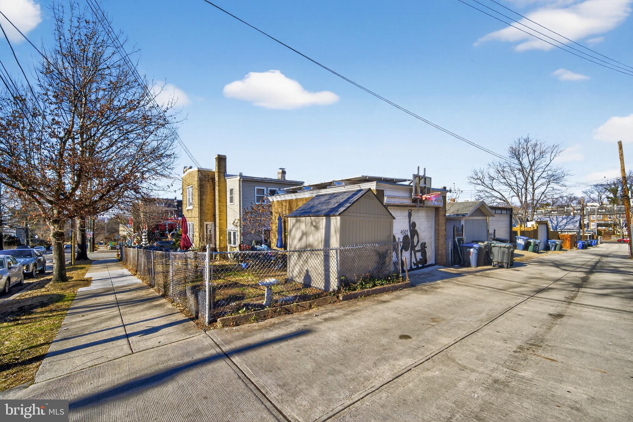 4301 4th Street Northwest Washington, DC 20011 - Photo 55 of 65 a view of a park with iron fence