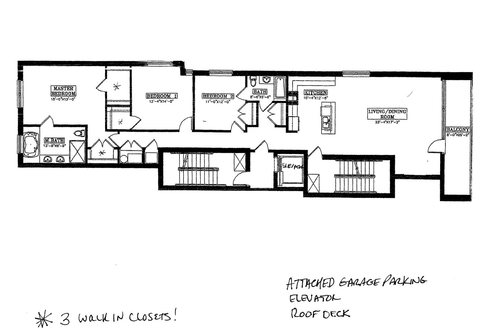 Undisclosed Address Chicago, IL 60622 - Photo 19 of 24 a picture of a bench in a white building
