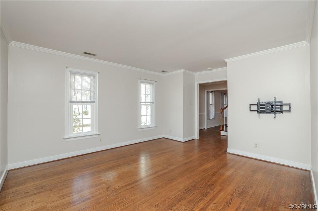 13802 Garrison Pl Drive Midlothian, VA 23112 - Photo 19 of 47 an empty room with wooden floor and windows