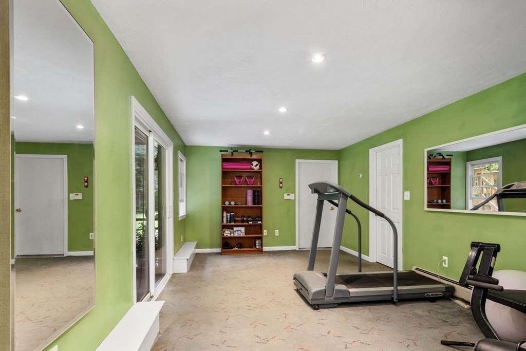155 Whiting Street Hingham, MA 02043 - Photo 23 of 30 a view of a room with gym equipment