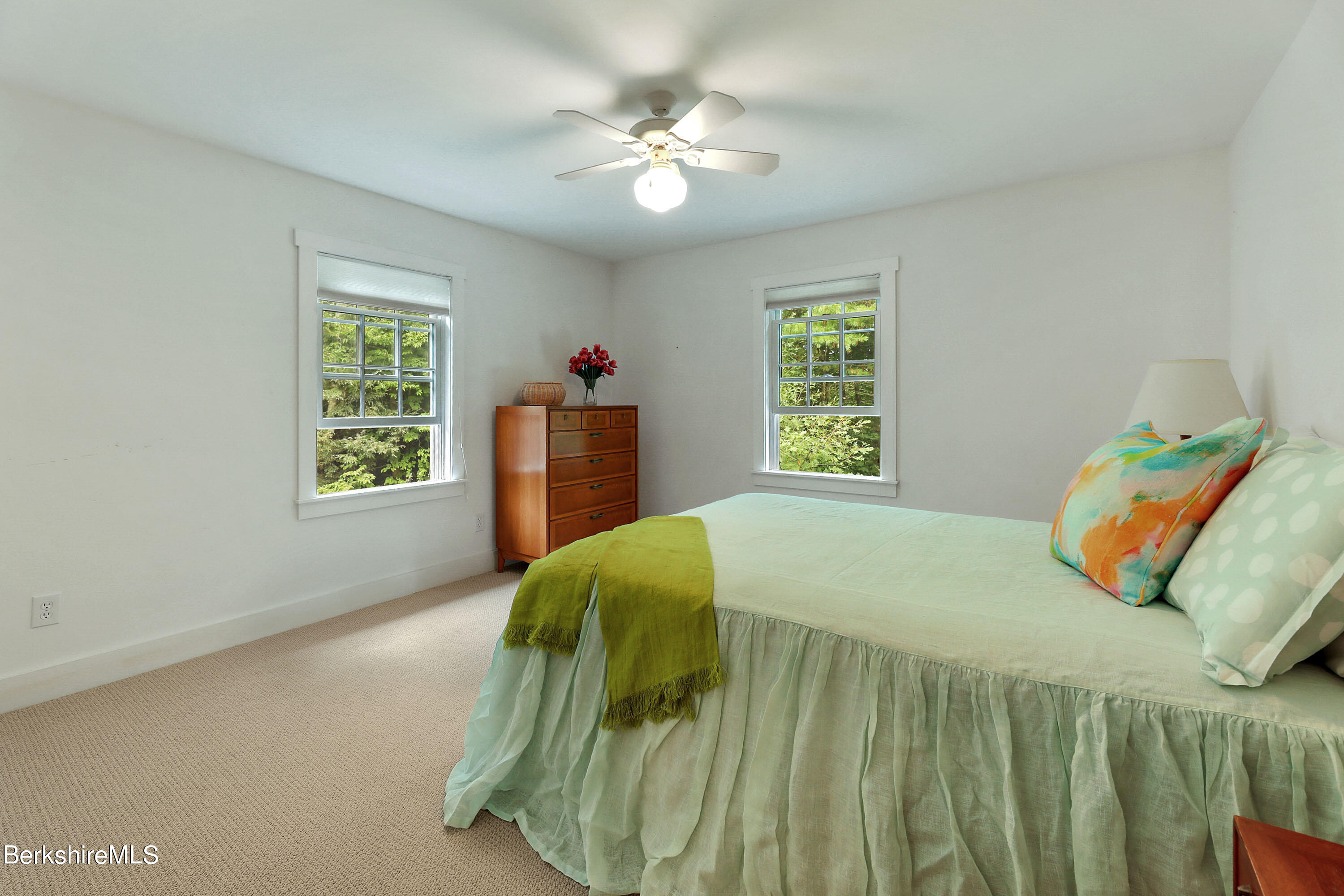 12 Castle Hill Road Stockbridge, MA 01262 - Photo 26 of 39 a bedroom with a bed and a window