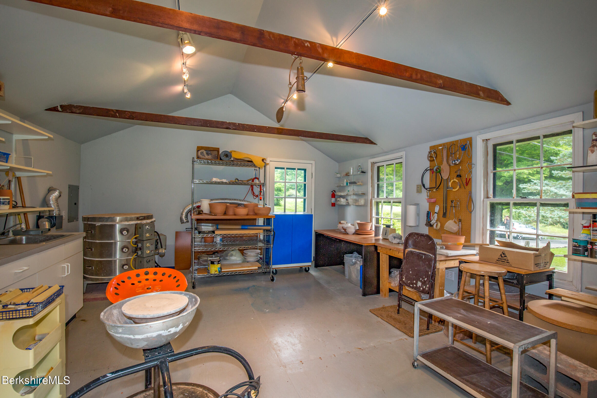 12 Castle Hill Road Stockbridge, MA 01262 - Photo 37 of 39 a room with gym equipment