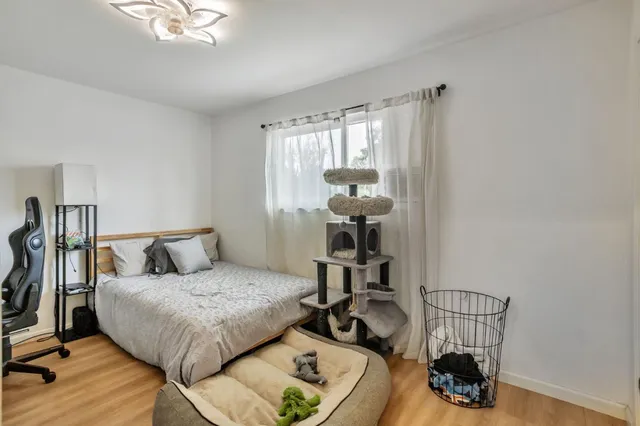 a picture of a bench in front of a door