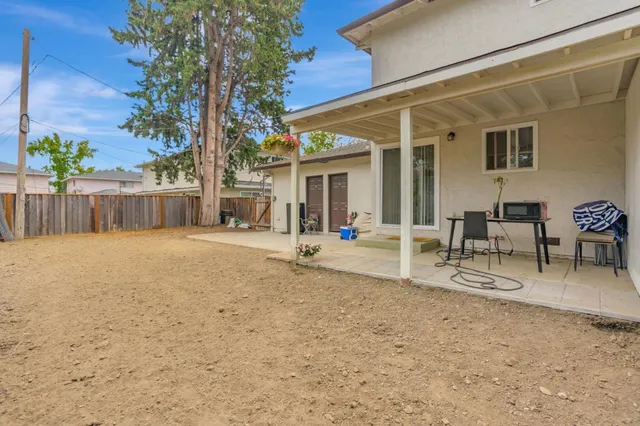 a view of outdoor space yard deck patio and outdoor kitchen