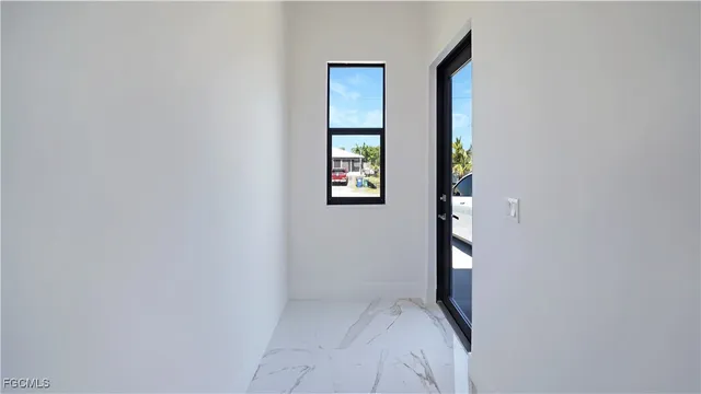 a view of empty room