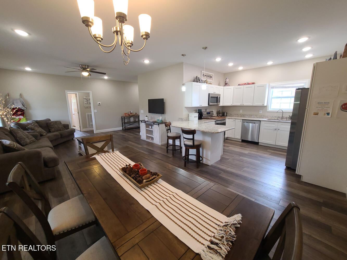 106 Maca Ridge Circle Clarkrange, TN 38553 - Photo 6 of 21 Living/Dining/Kitchen