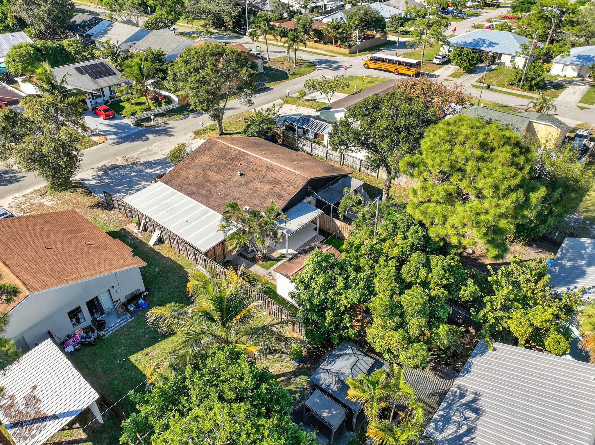 5785 Southeast Collins Avenue Stuart, FL 34997 - Photo 47 of 49 an aerial view of residential houses with outdoor space