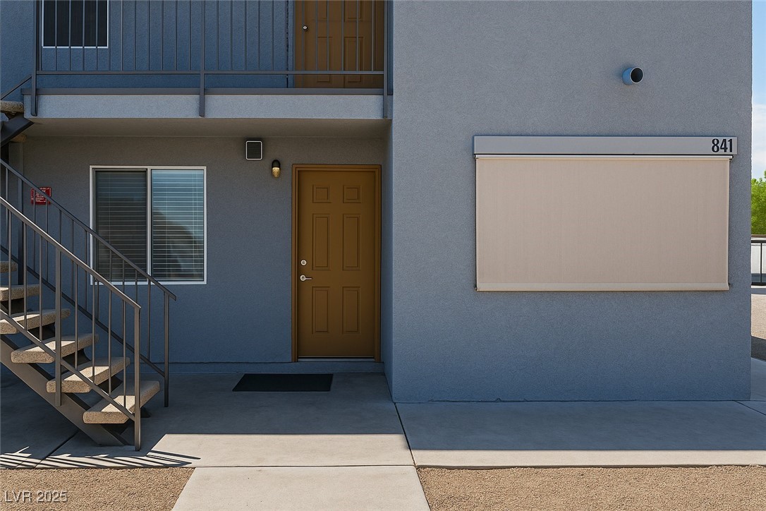 841 A Boulder City, NV 89005 - Photo 3 of 3 Entrance to property featuring stucco siding