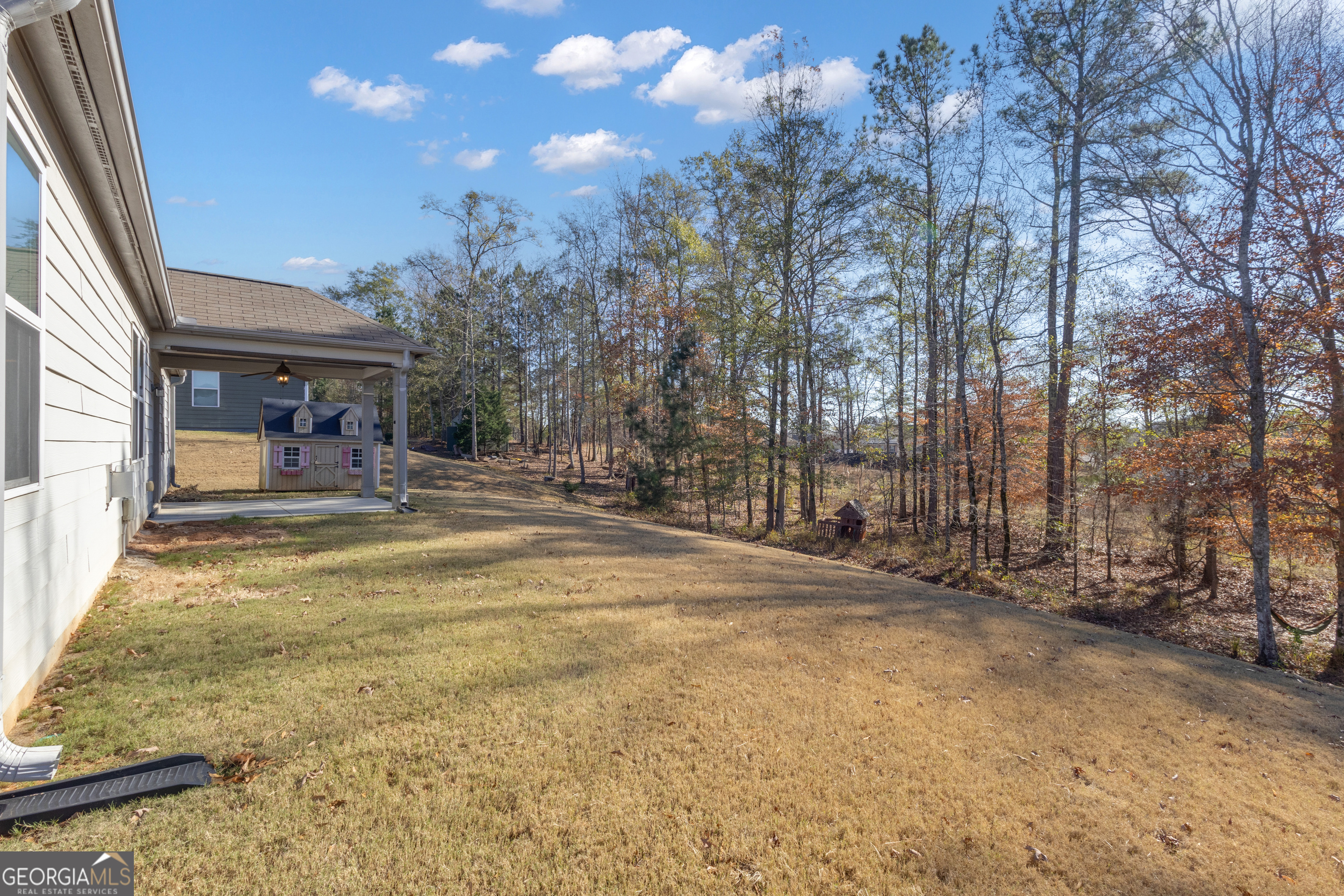 170 Savannah Drive Senoia, GA 30276 - Photo 41 of 60 a swimming pool with outdoor seating and yard