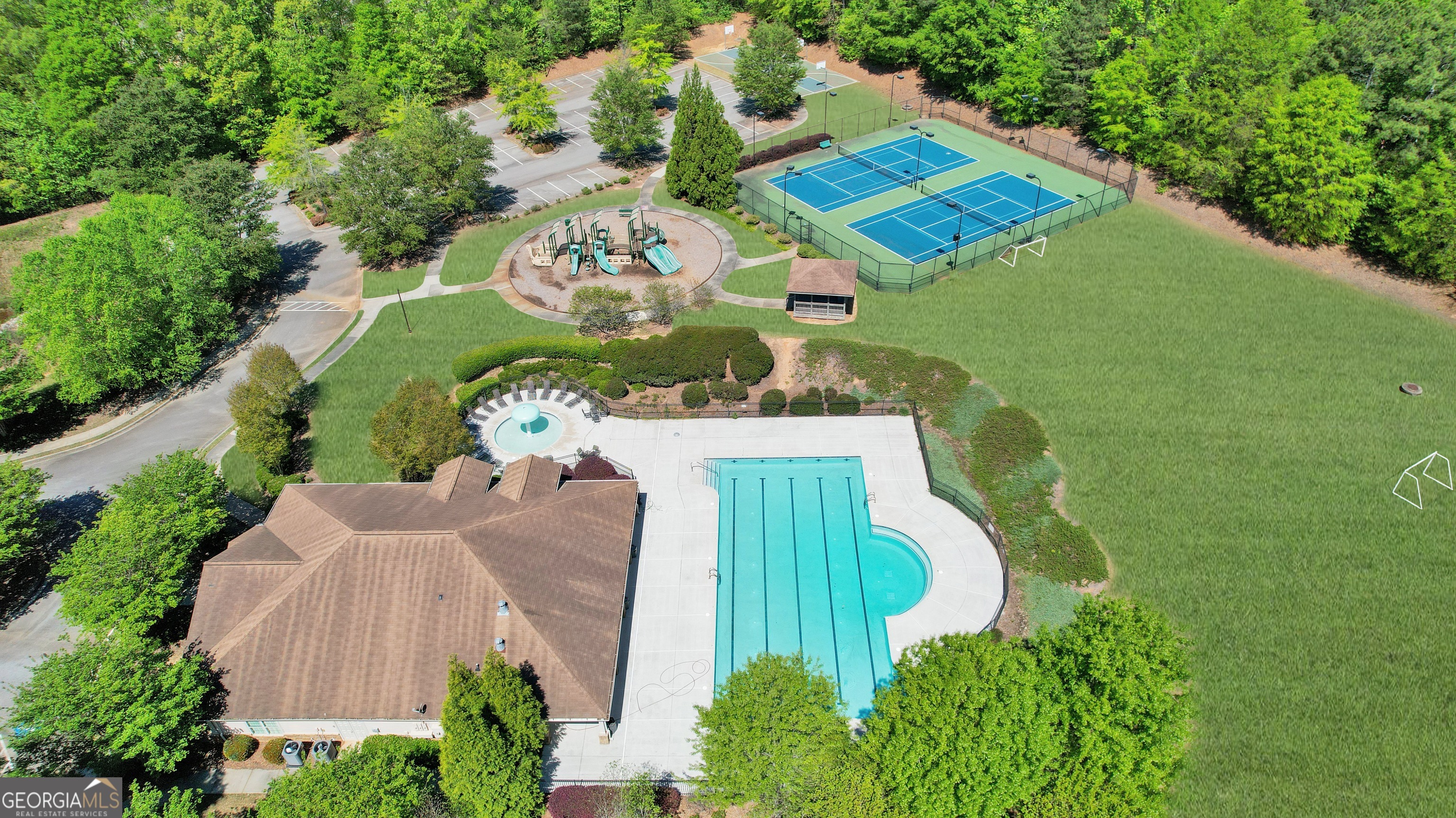 170 Savannah Drive Senoia, GA 30276 - Photo 50 of 60 an aerial view of a house
