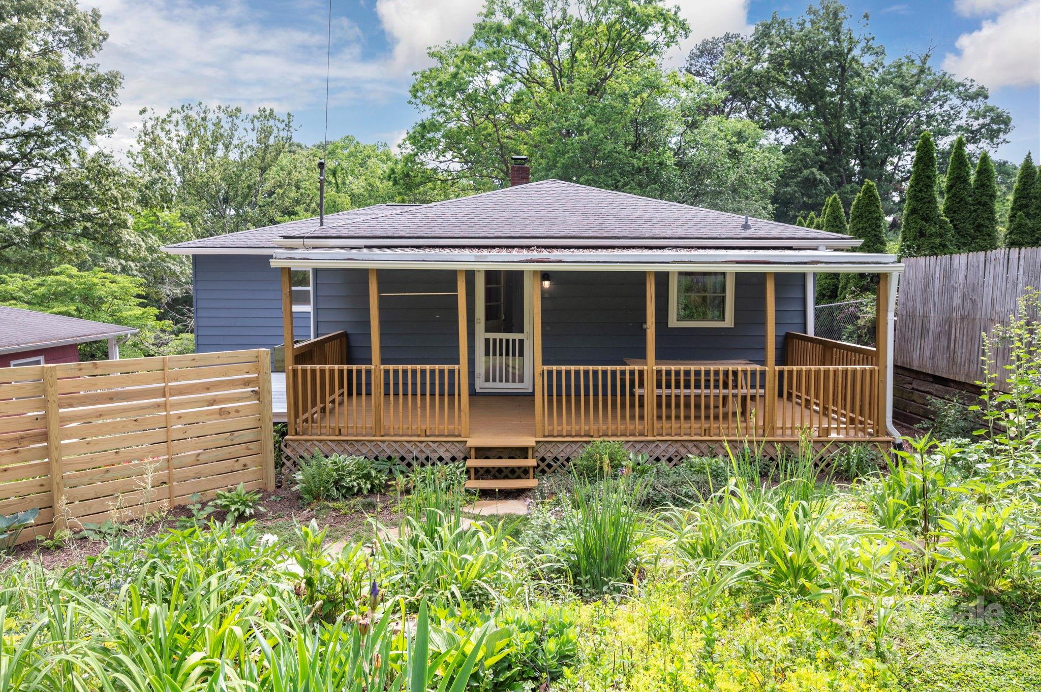 12 Canterbury Road Asheville, NC 28805 - Photo 31 of 44 a house view with a garden space