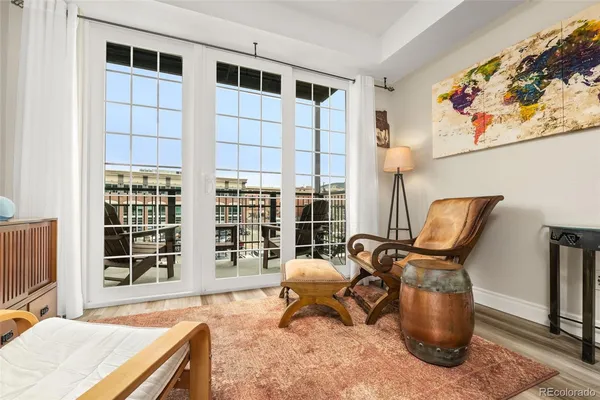 a living room filled with furniture
