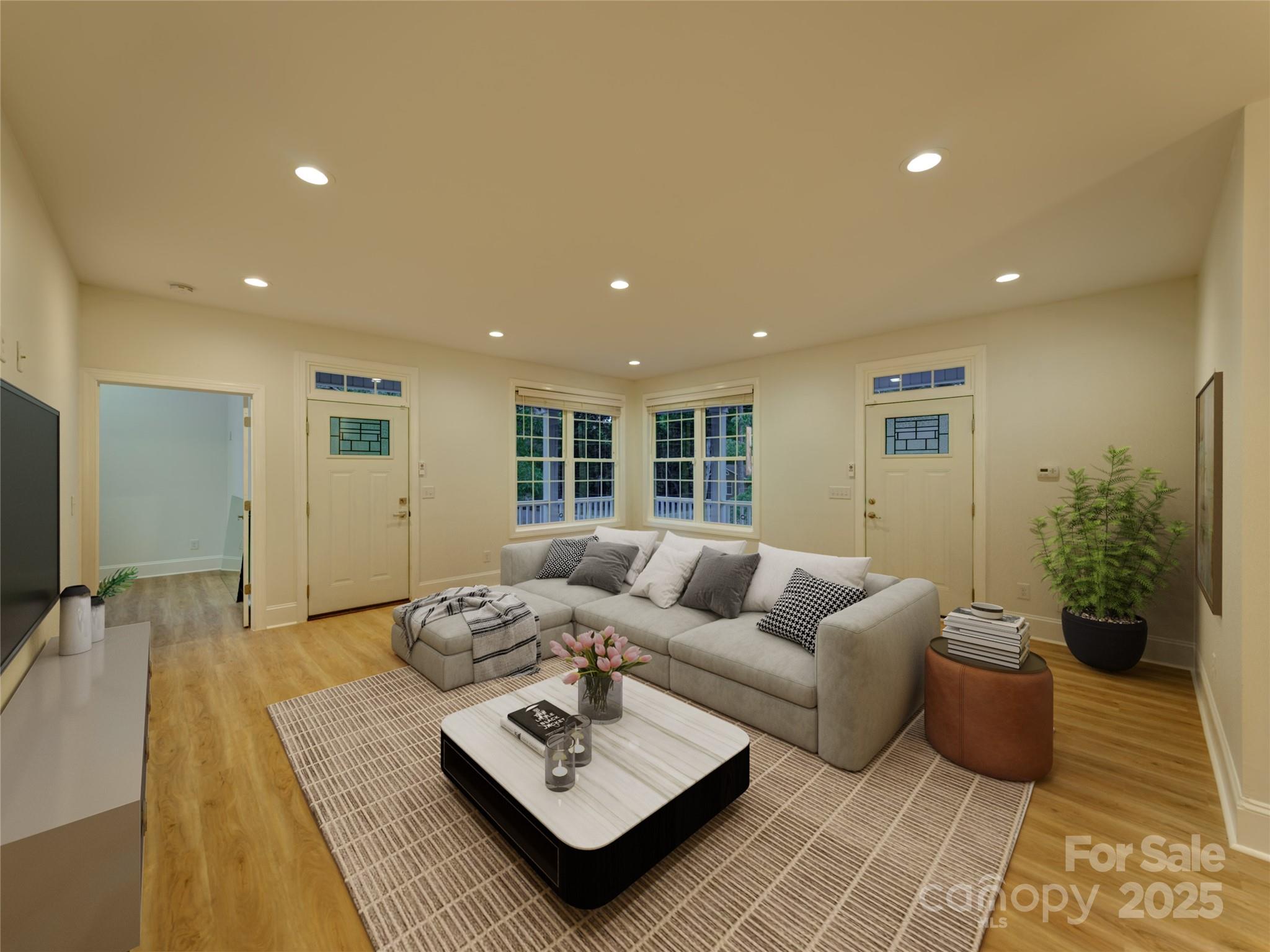 206 Montclair Drive Locust, NC 28097 - Photo 23 of 46 a living room with furniture and a rug