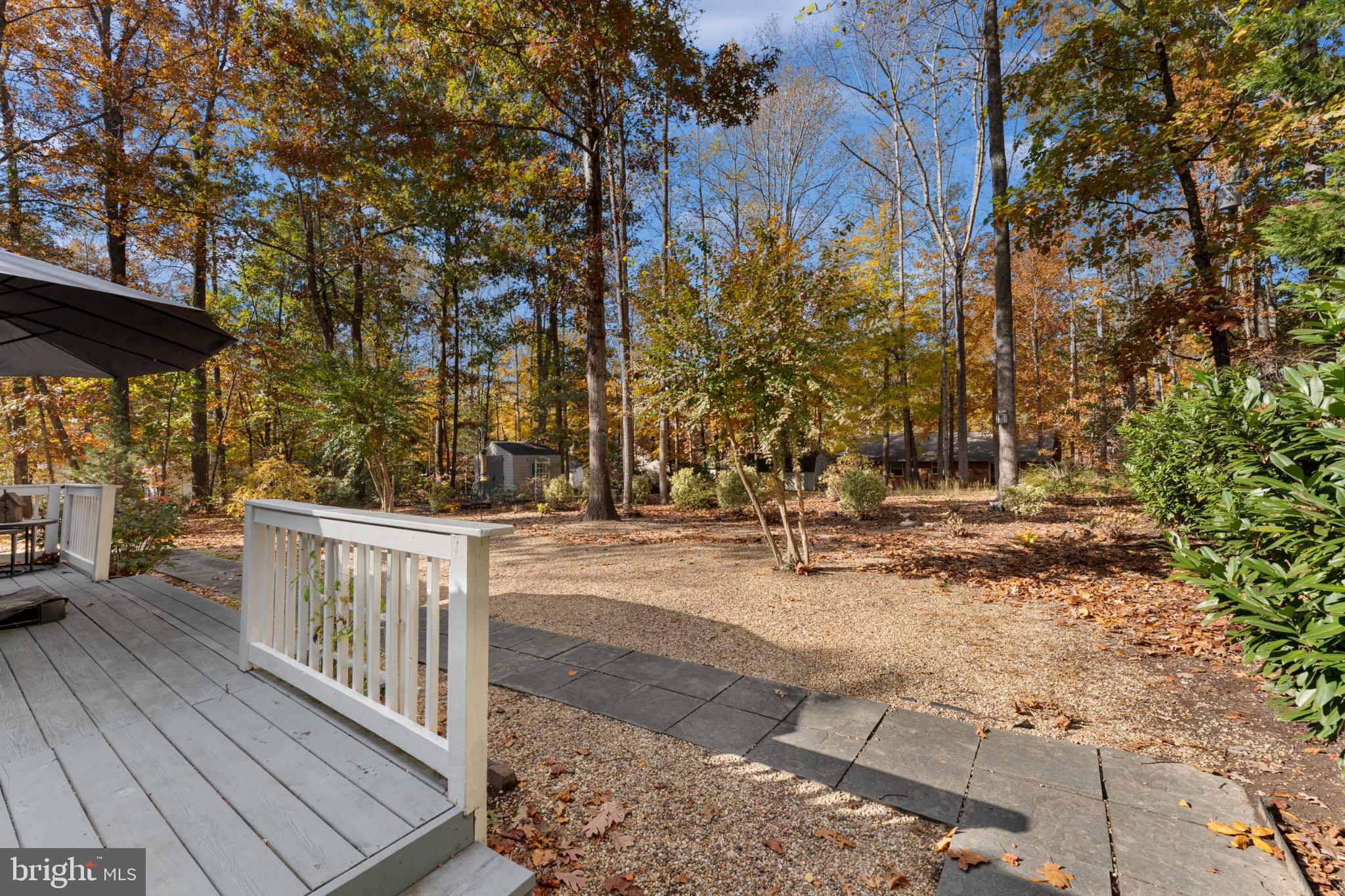 214 Monument Road Locust Grove, VA 22508 - Photo 35 of 48 Serene outdoor retreat in autumn hues.