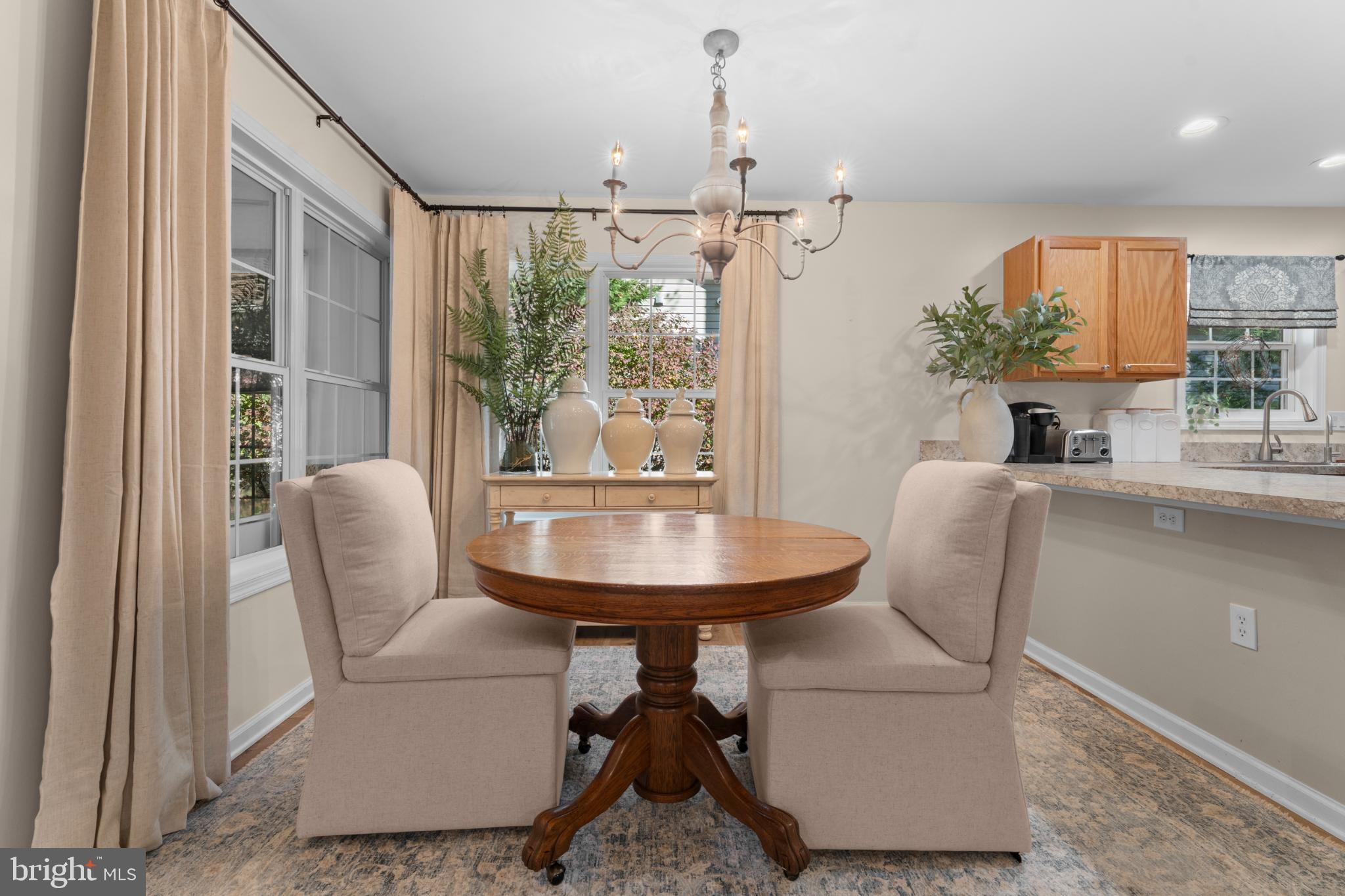 214 Monument Road Locust Grove, VA 22508 - Photo 9 of 48 Charming dining nook with natural light.