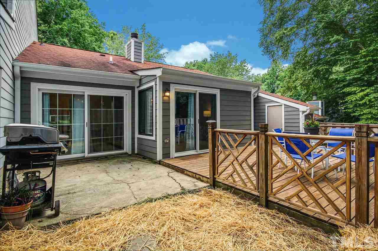 5863 Branchwood Road Raleigh, NC 27609 - Photo 29 of 30 a view of backyard with small cabin