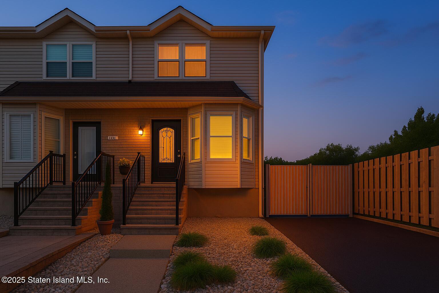 342 Chelsea Street Staten Island, NY 10307 - Photo 2 of 35 a view of a house with wooden fence
