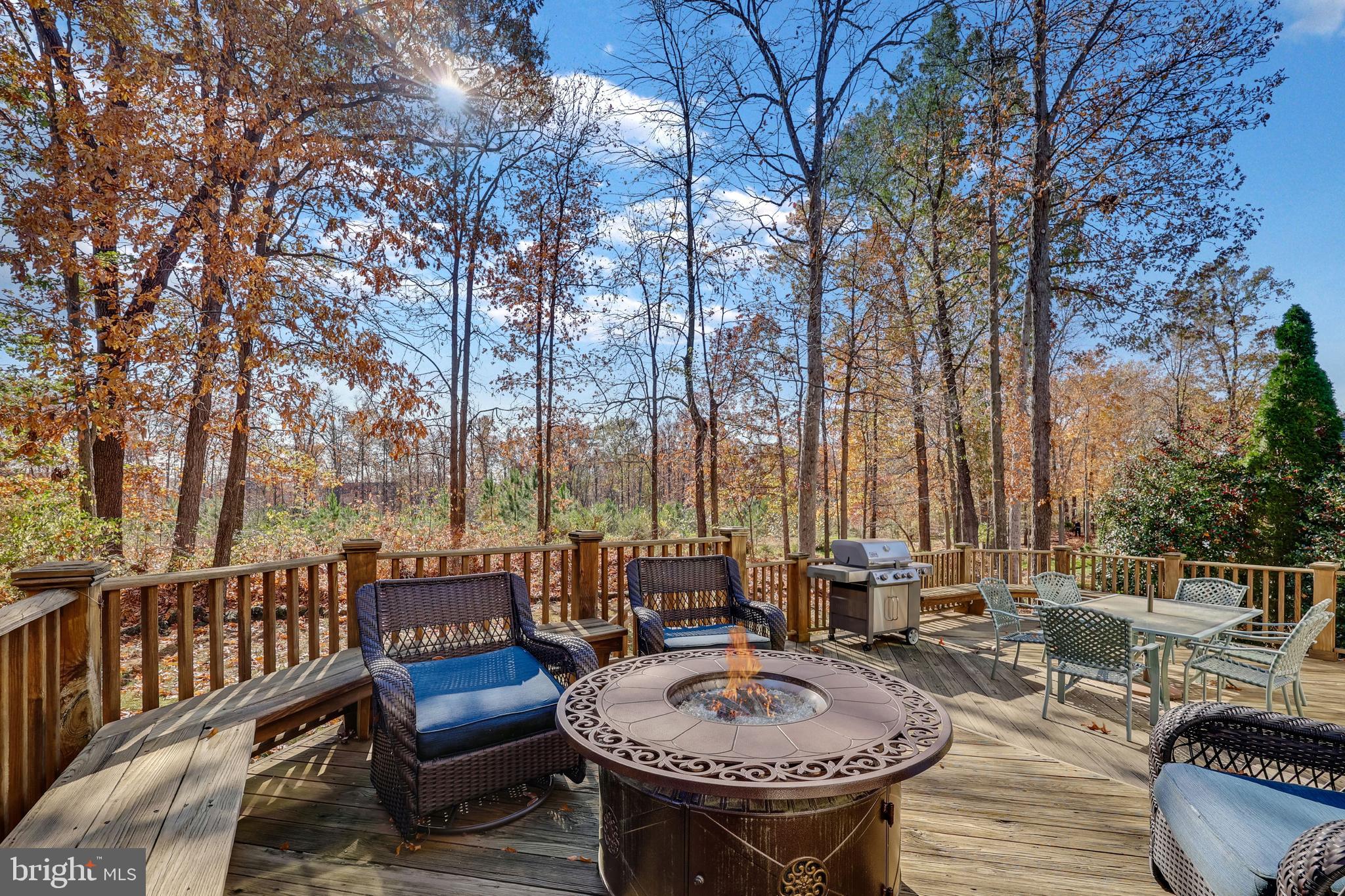 14257 Clubhouse Road Gainesville, VA 20155 - Photo 59 of 69 Rear yard with full size deck.