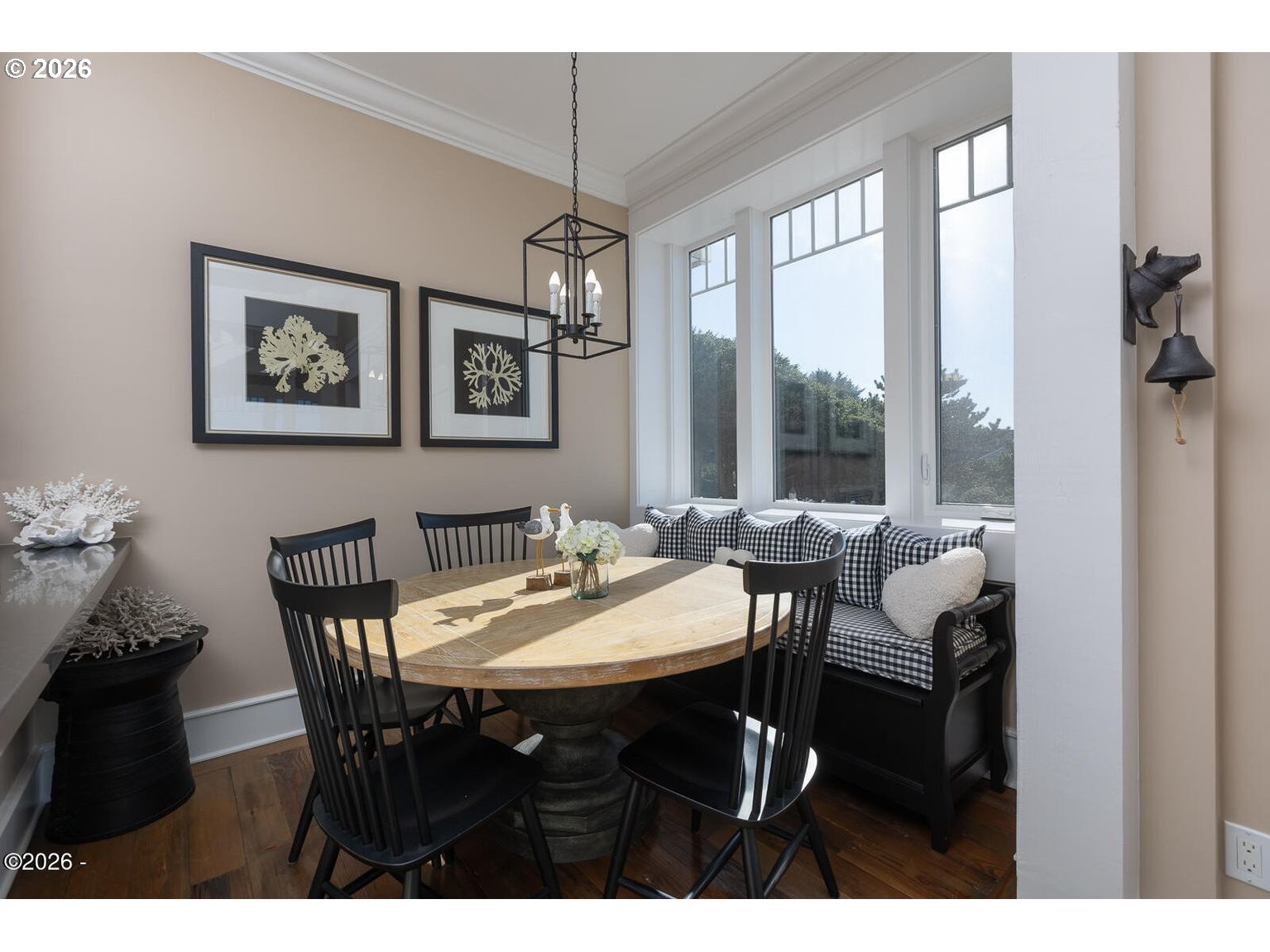 520 Cove Point Depoe Bay, OR 97341 - Photo 12 of 43 a view of a dining room with furniture window and outside view