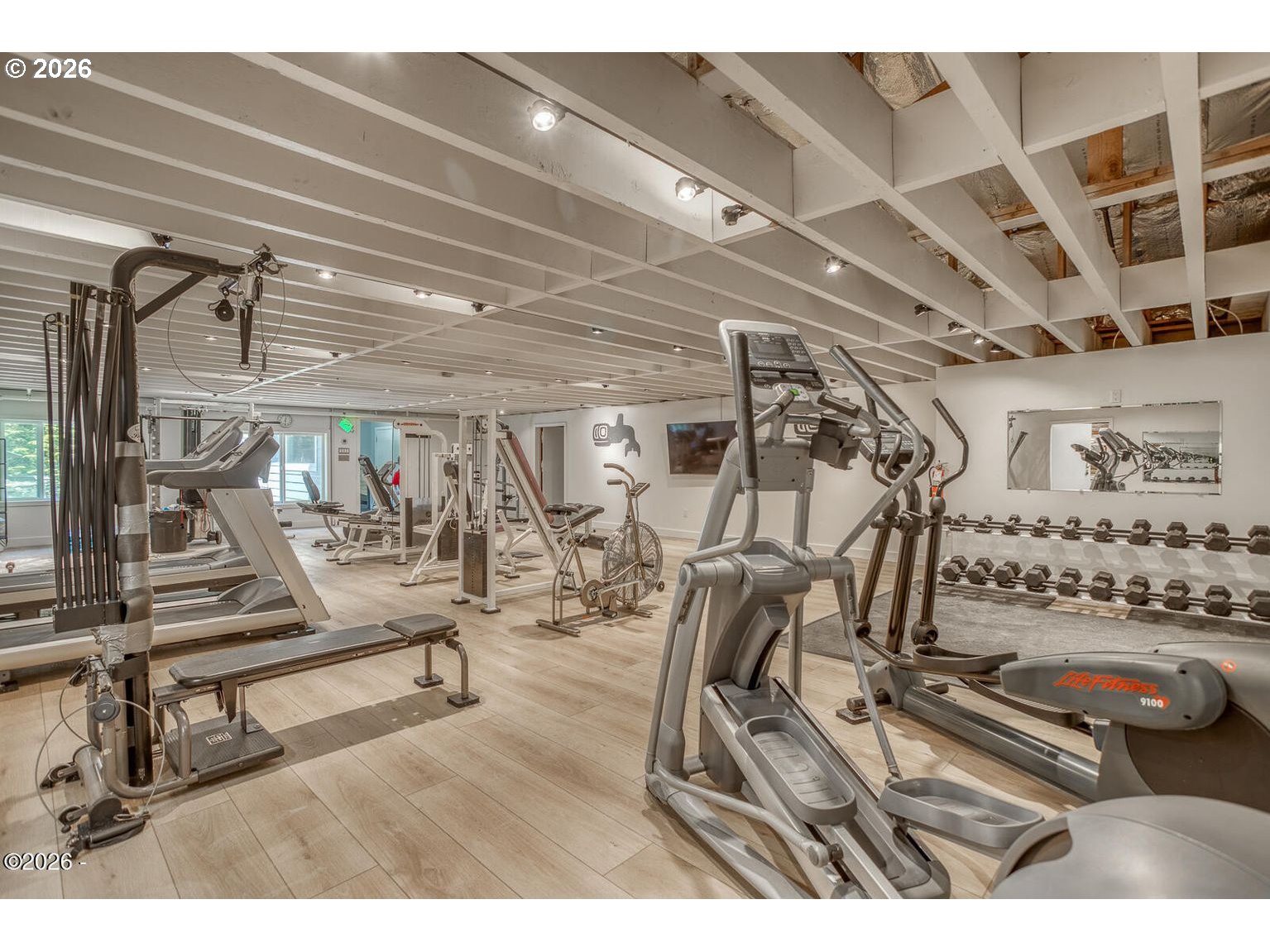 520 Cove Point Depoe Bay, OR 97341 - Photo 41 of 43 a view of a room with gym equipment