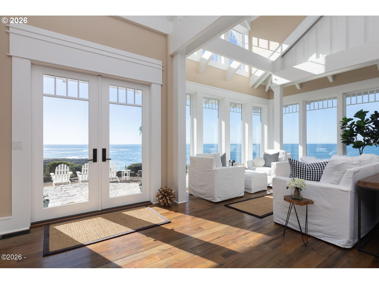 520 Cove Point Depoe Bay, OR 97341 - Photo 5 of 43 a living room with furniture and a large window