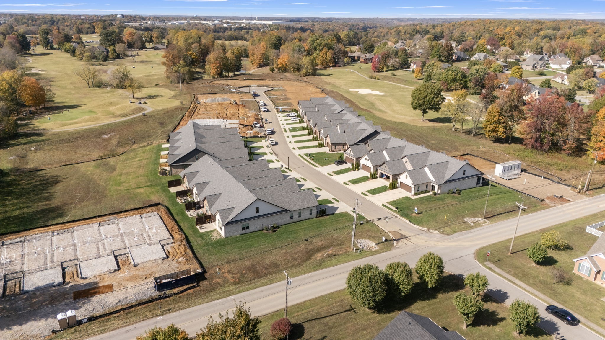 563 West Foxrun Springfield, TN 37172 - Photo 3 of 11 an aerial view of residential houses with outdoor space