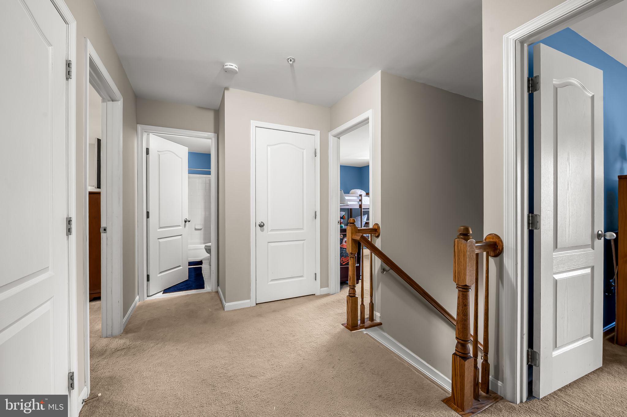 6008 Hanover Road Elkridge, MD 21075 - Photo 17 of 36 a view of a hallway with hallway and stairs