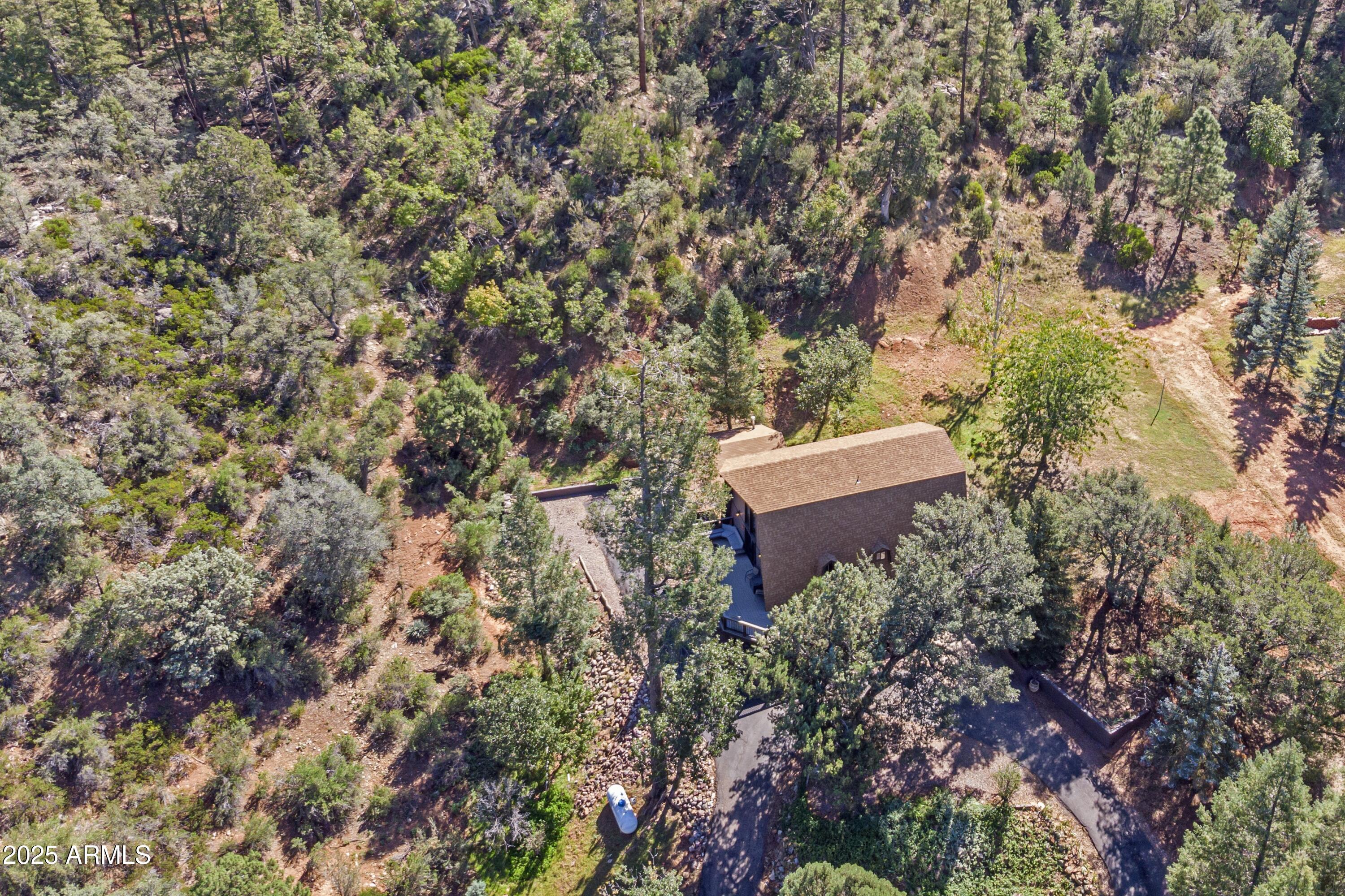 4763 Ernies Road Strawberry, AZ 85544 - Photo 34 of 50 a view of a tree with a wooden fence