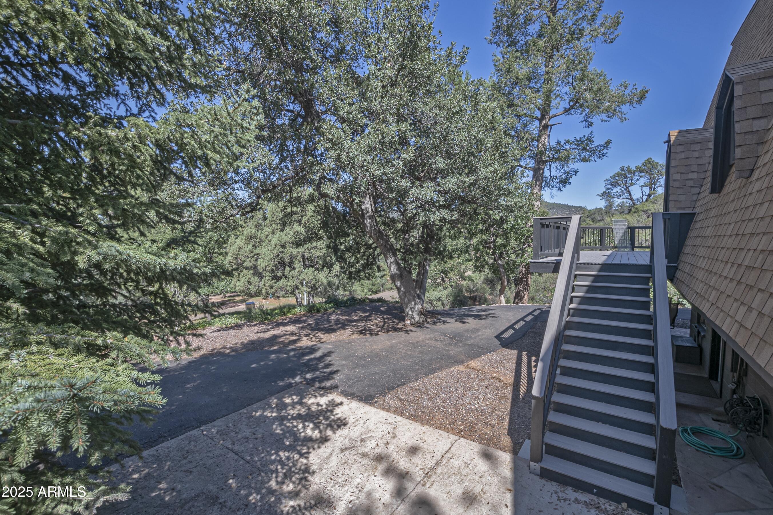 4763 Ernies Road Strawberry, AZ 85544 - Photo 40 of 50 a view of a backyard with entertaining space